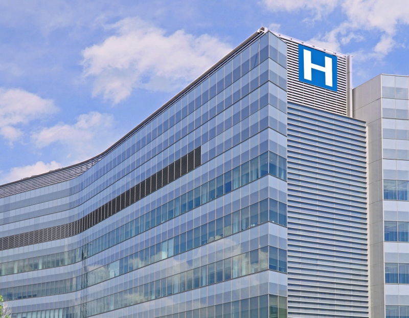 Vorläufiges Krankenhaus in Bagdad 